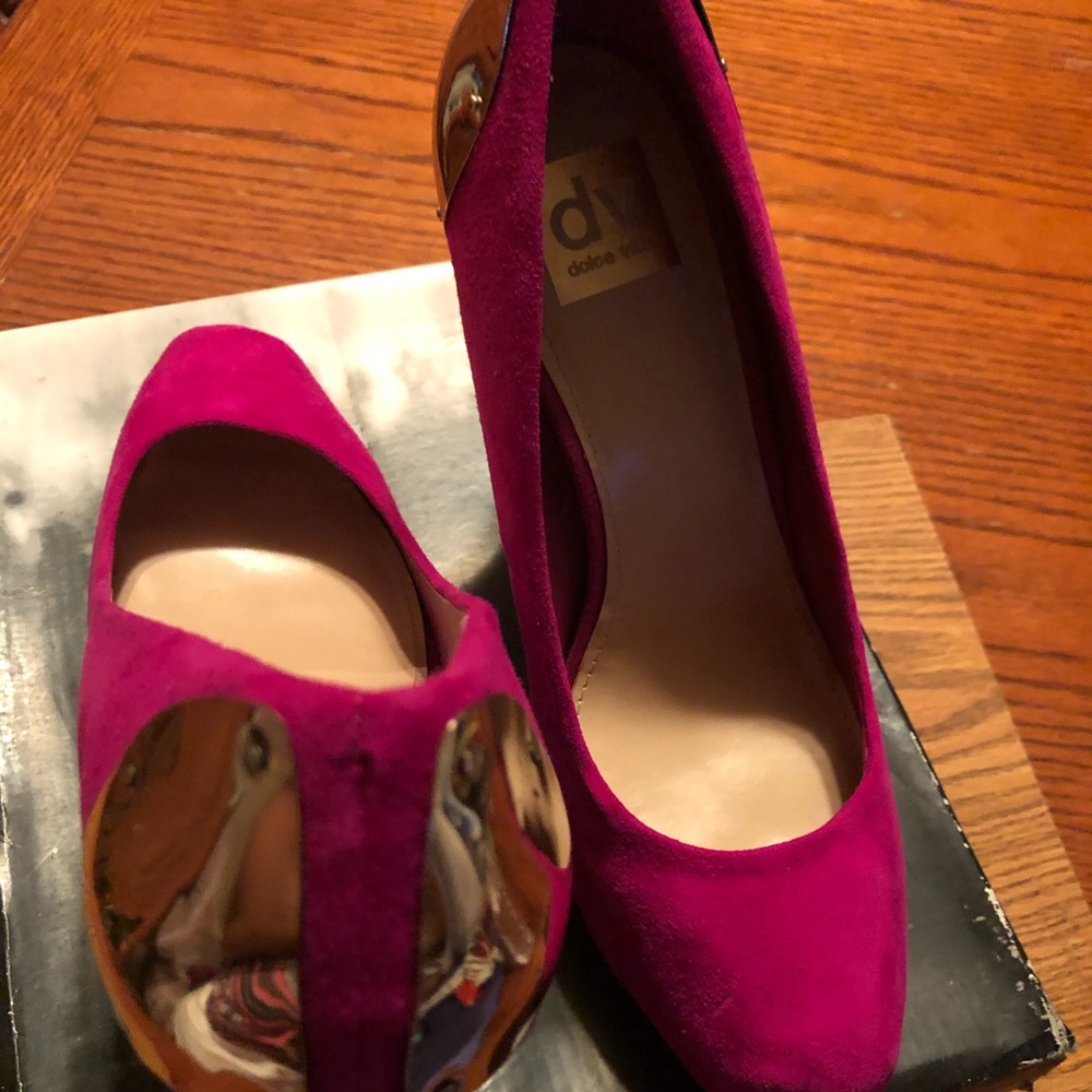 Fuchsia pumps - Picture 4 of 6